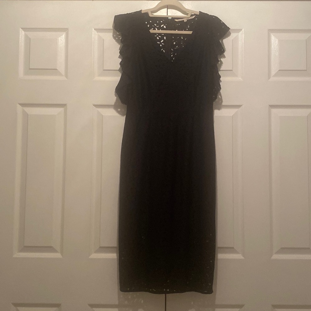 Flattering black dress